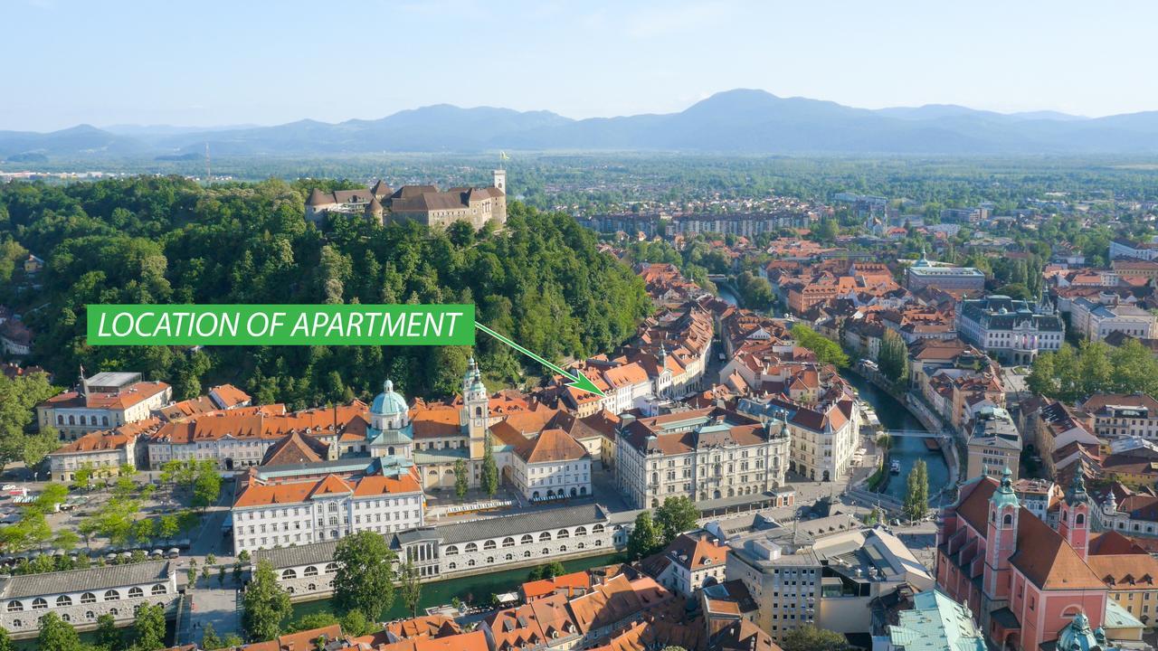 Strict City Apartments Ljubljana Ngoại thất bức ảnh